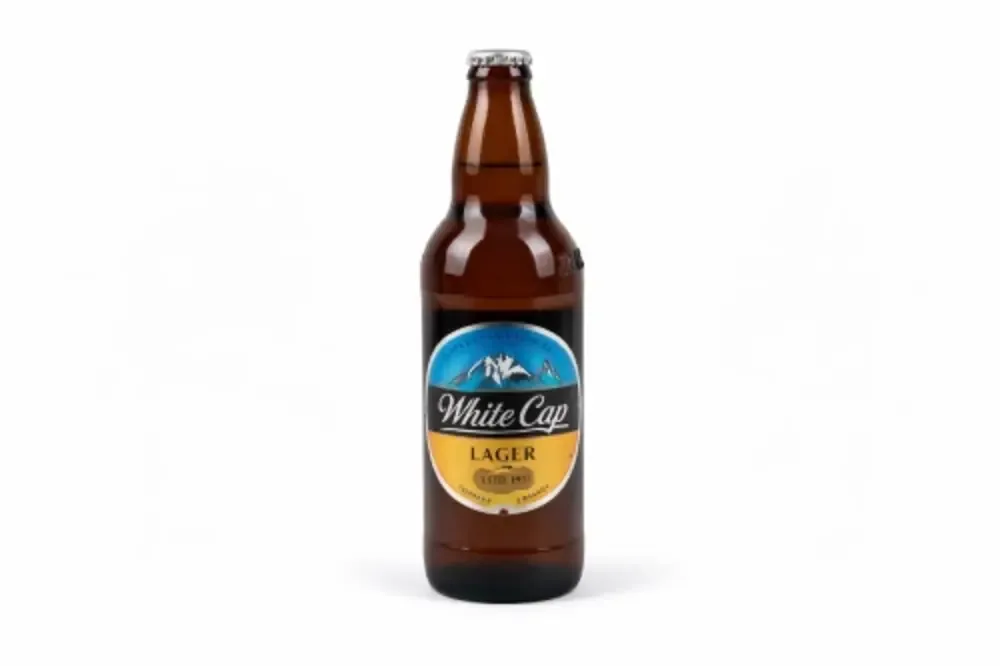 Bia ya White Cap chupa ml 500