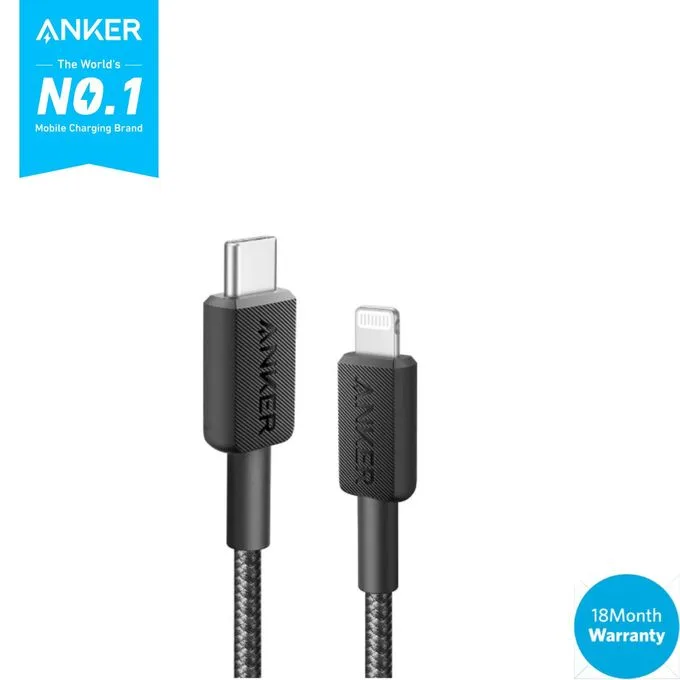 Anker 322 USB-C to Lightning cable 0.9 m