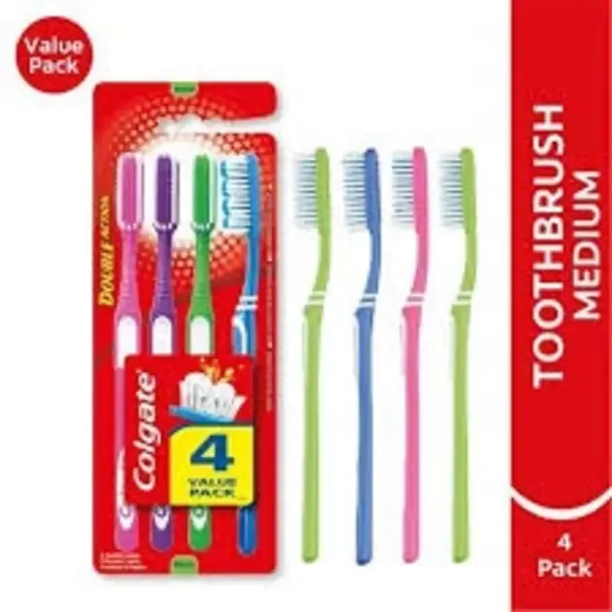 Colgate Double Action toothbrushes (4)