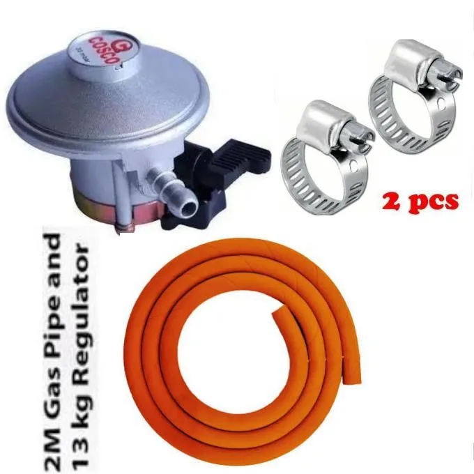 13 kg gas regulator with 2 m pipe