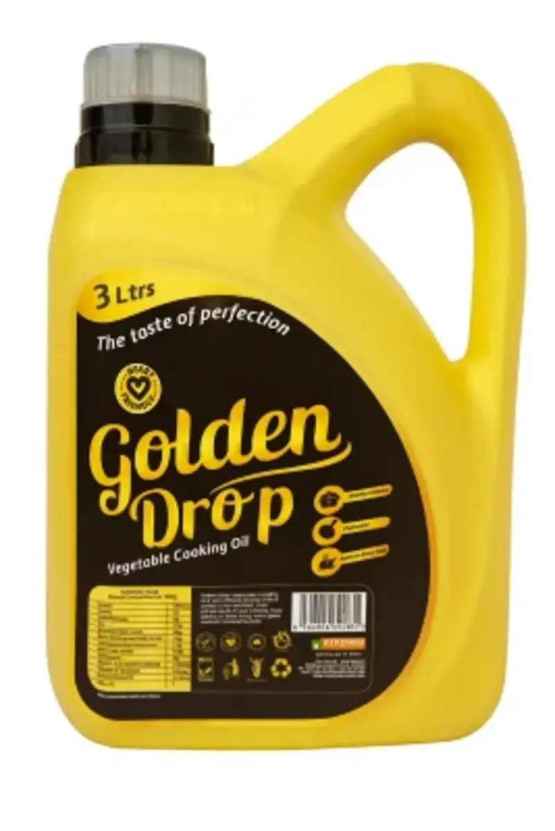 Golden Drop vegetable oil 3 L