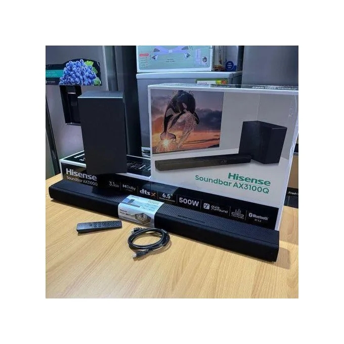 Hisense AX3100Q 3.1 Dolby Atmos soundbar 500 W