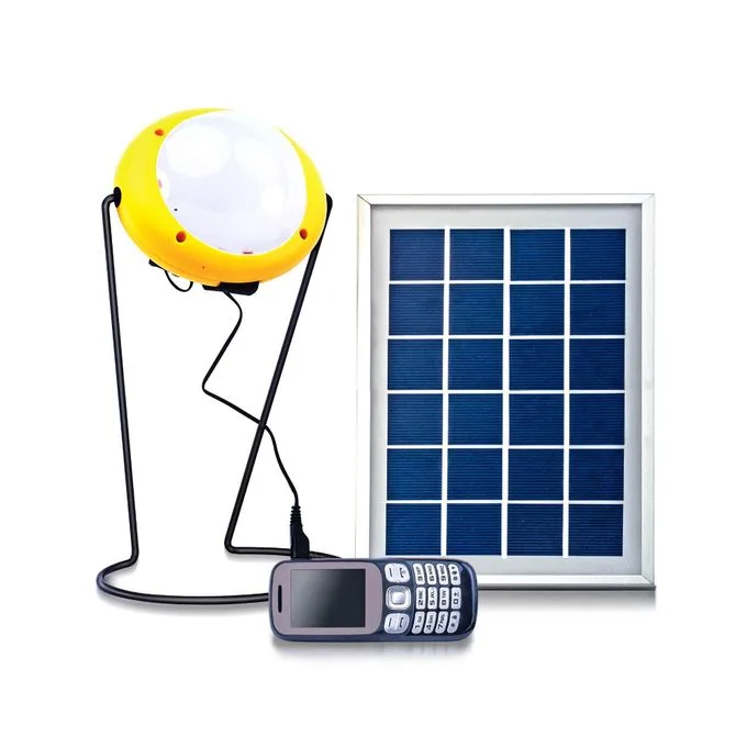 Sun King Pro 400 solar lamp with phone charging