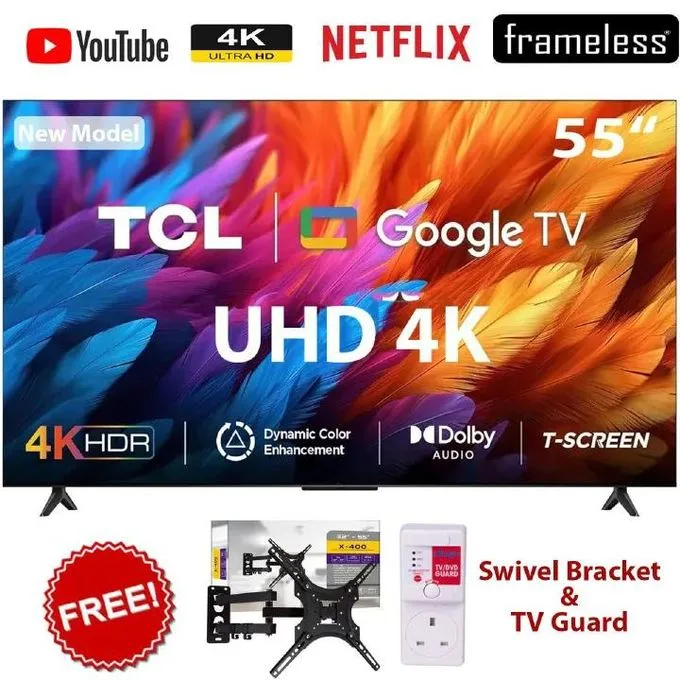 TCL 55-inch 55V6D 4K Google TV