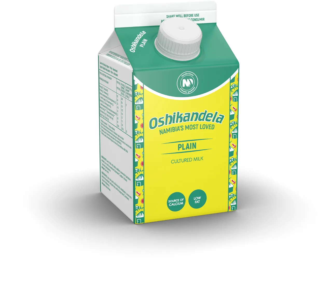 Oshikandela drinking yoghurt