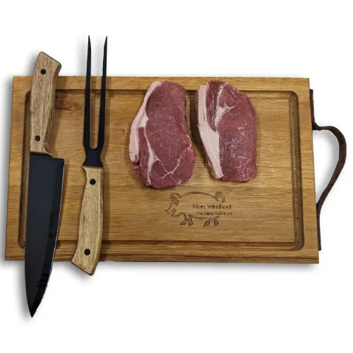 Beef sirloin steak, per kg