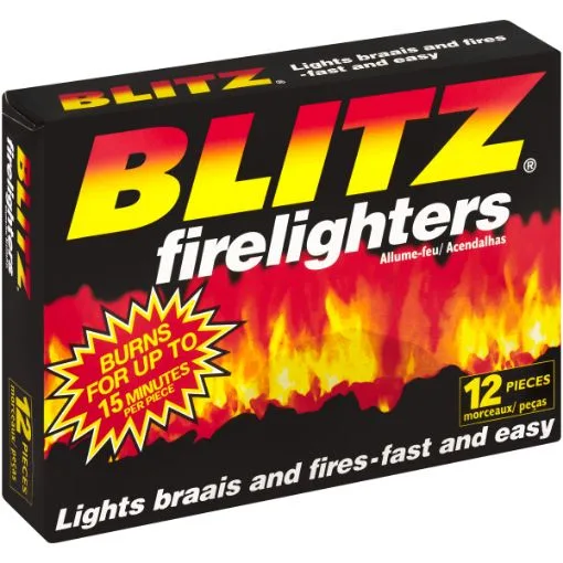 Blitz firelighters, 12
