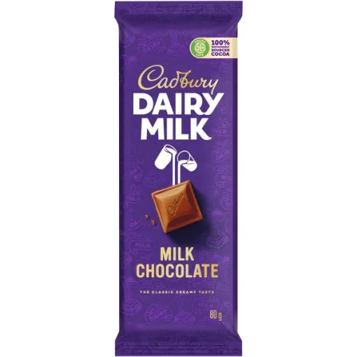 Cadbury Dairy Milk chocolate 80 g