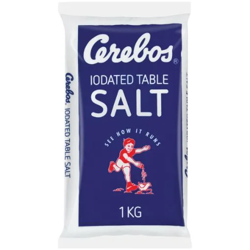 Cerebos iodated table salt 1 kg