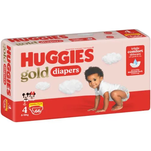Huggies Gold nappies size 4, 66