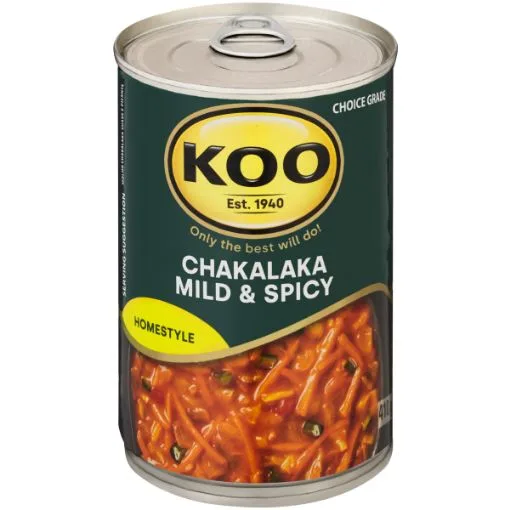 Koo chakalaka mild and spicy 410 g