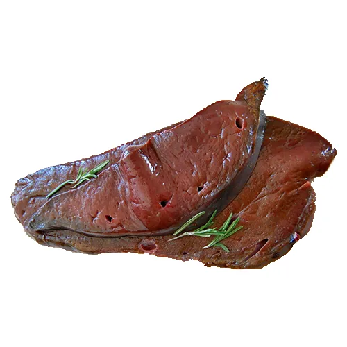 Beef liver, sliced, per kg