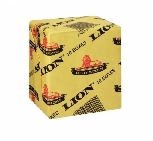 Lion matches, 10 boxes