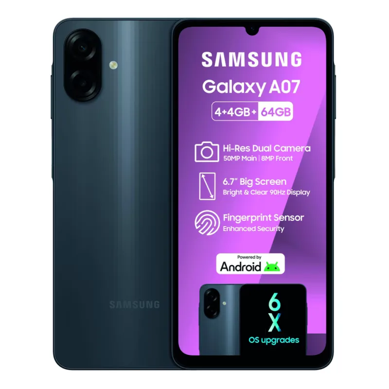 Samsung Galaxy A07 4 GB + 64 GB
