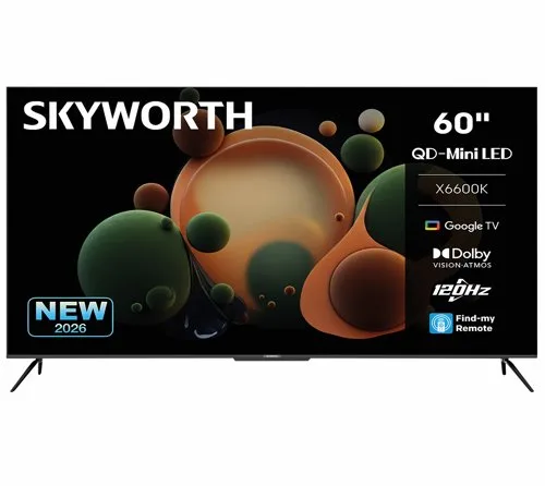 Skyworth 60-inch QD Mini-LED Google TV 60X6600K