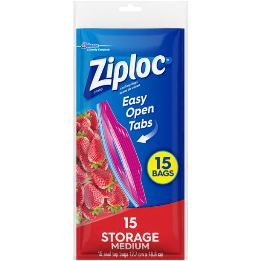 Ziploc medium storage bags, 30