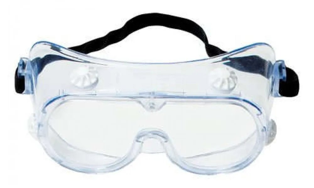 Anti-fog splash safety goggles