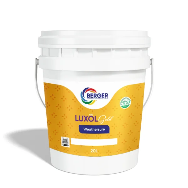 Berger Luxol Gold Weathersure exterior paint 20 L, white