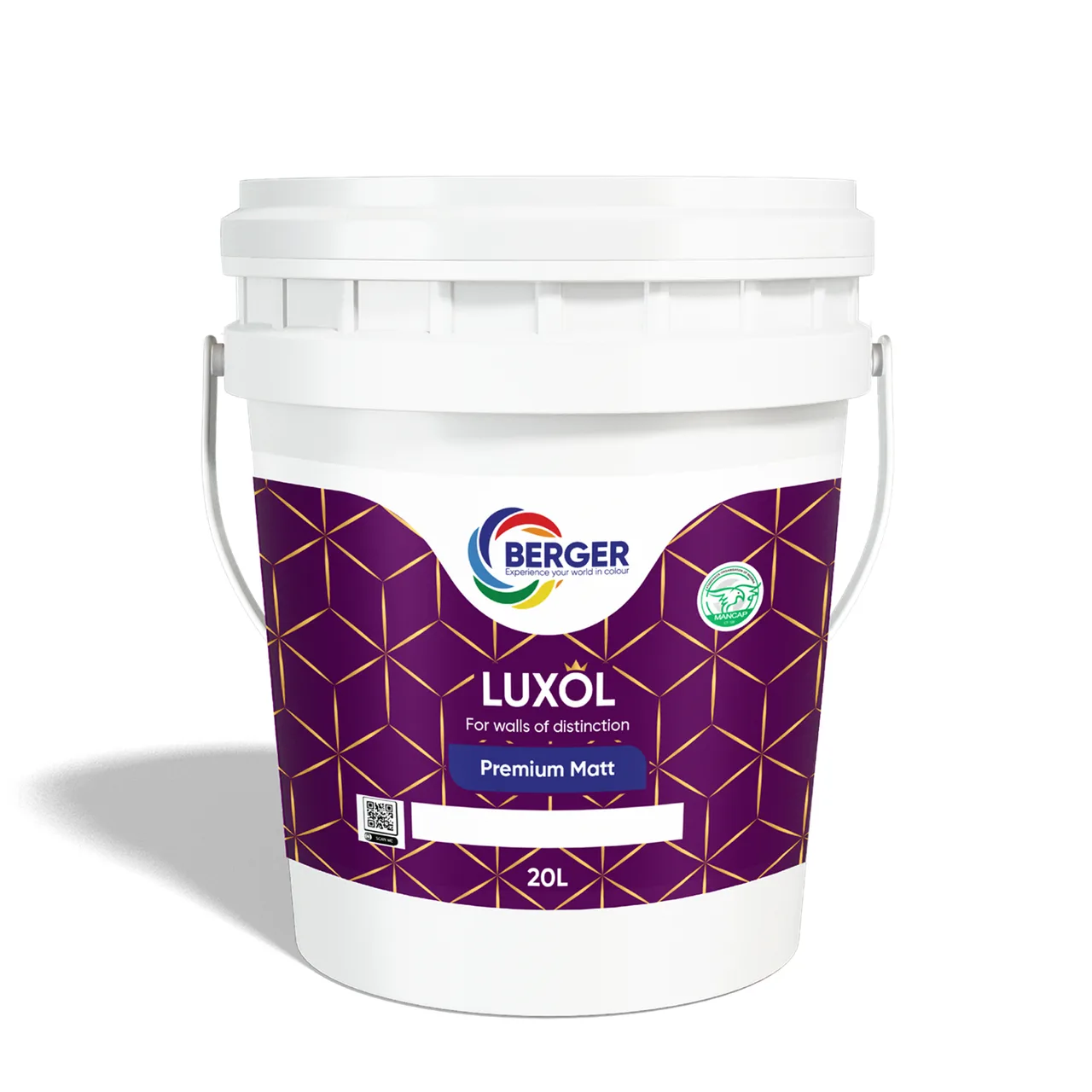 Berger Luxol Premium Matt emulsion 20 L, white