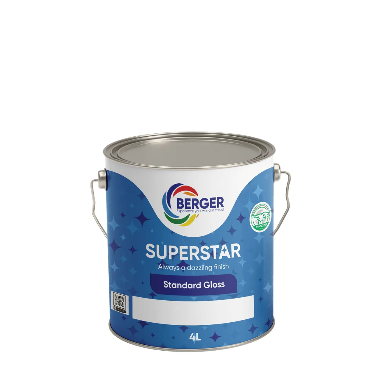 Berger Superstar Standard Gloss 4 L, white