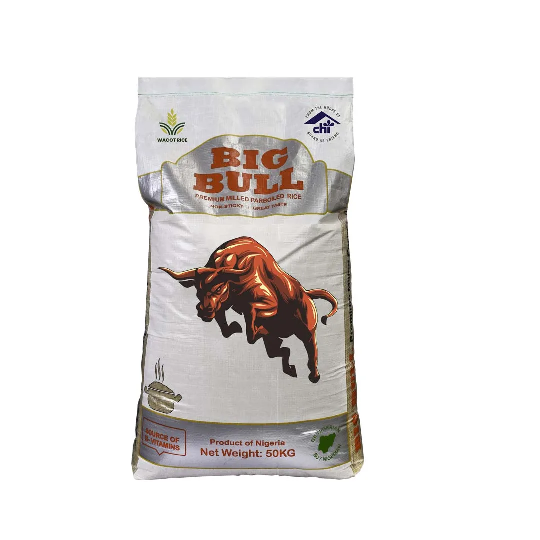 Big Bull Nigerian parboiled rice, 1 kg