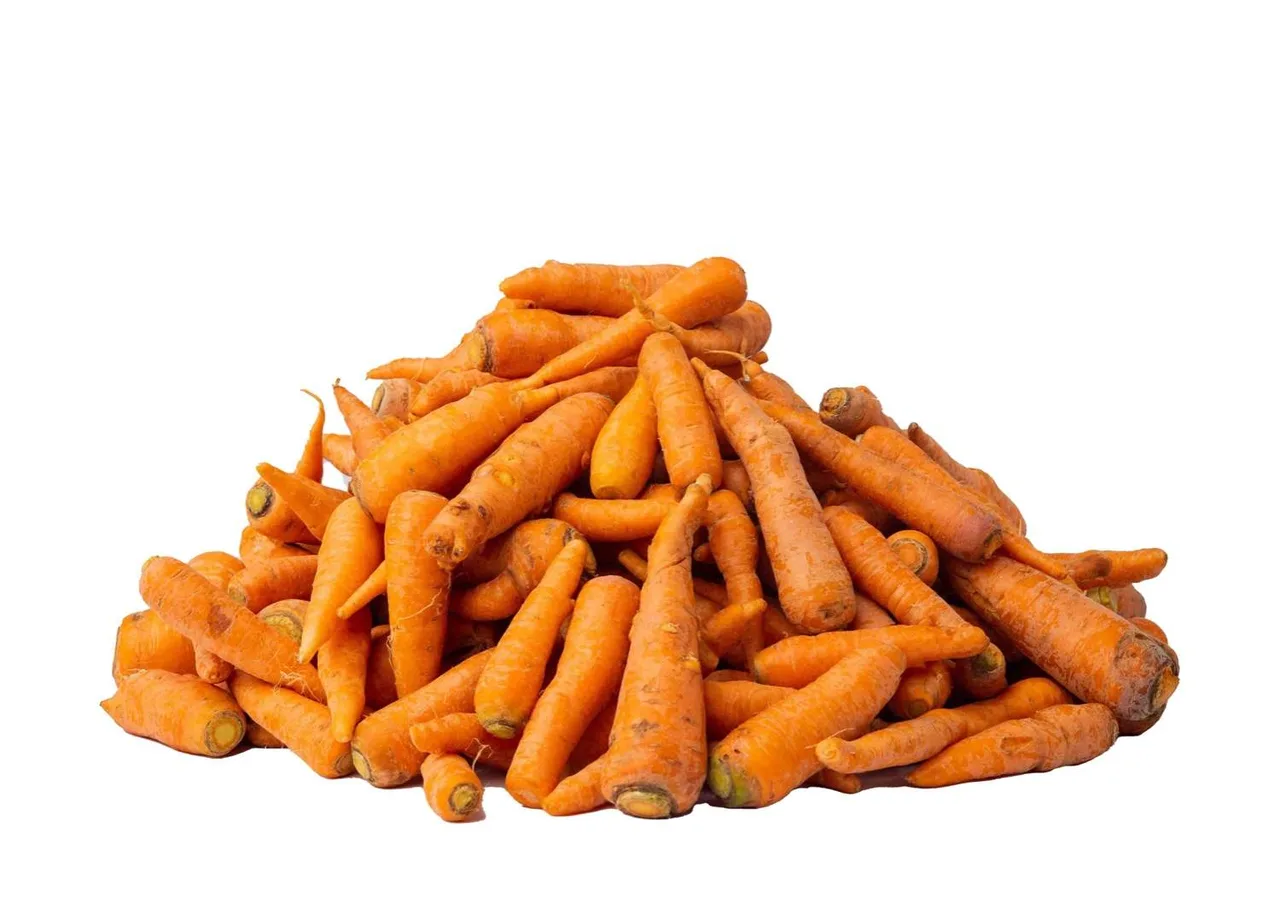 Carrots, washed, 1 kg