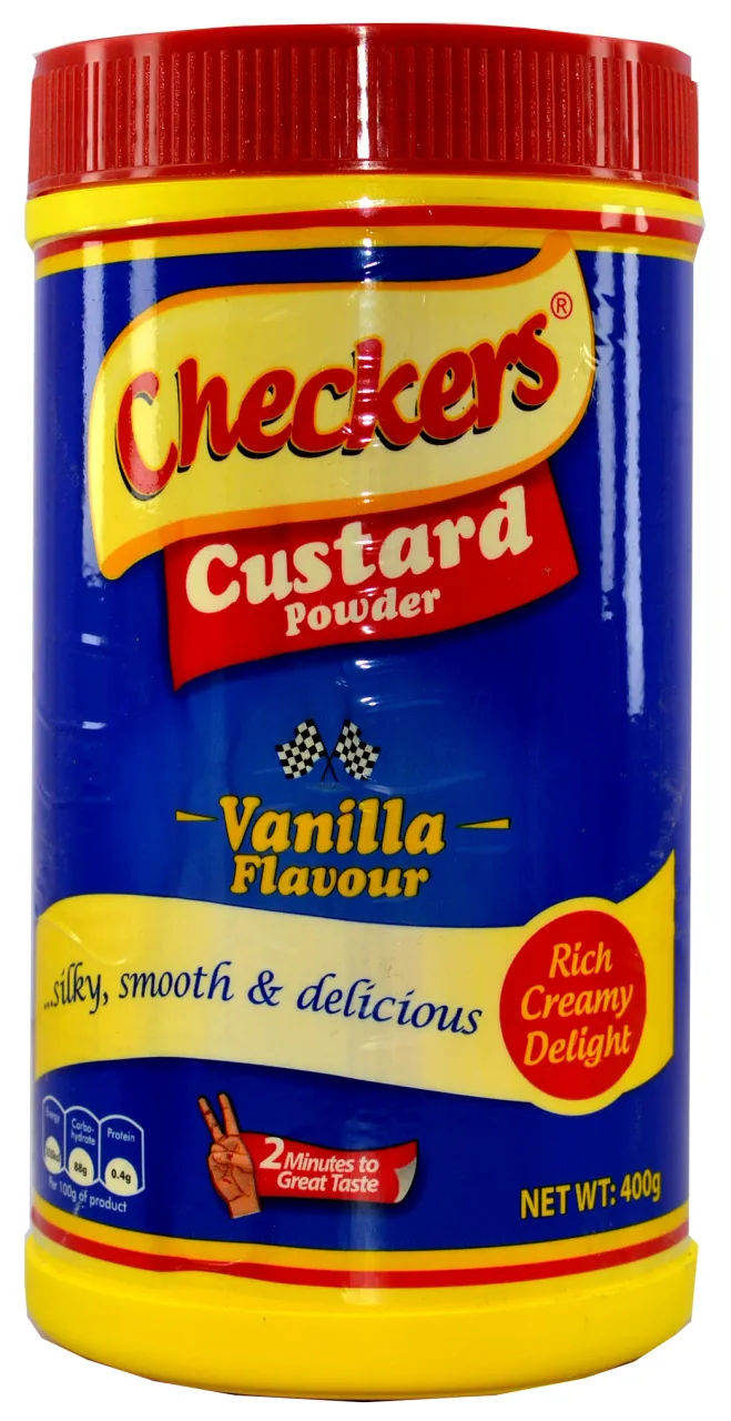 Checkers vanilla custard powder, 400 g