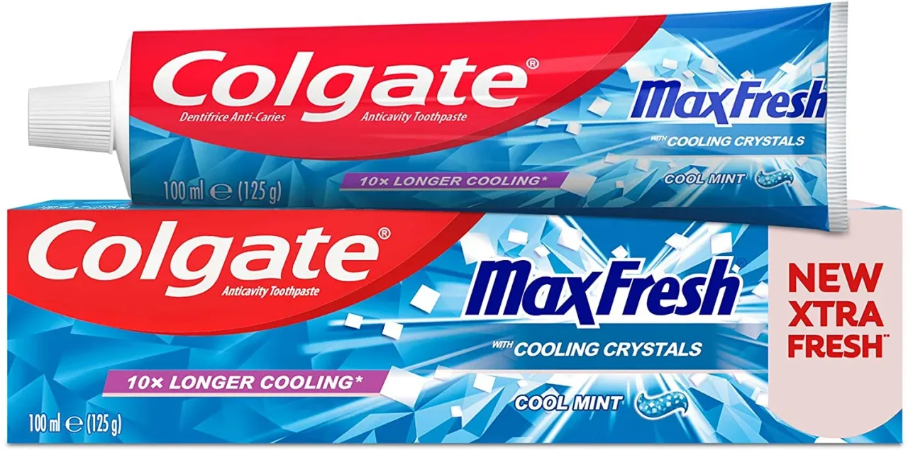 Colgate MaxFresh cool mint toothpaste, 130 g
