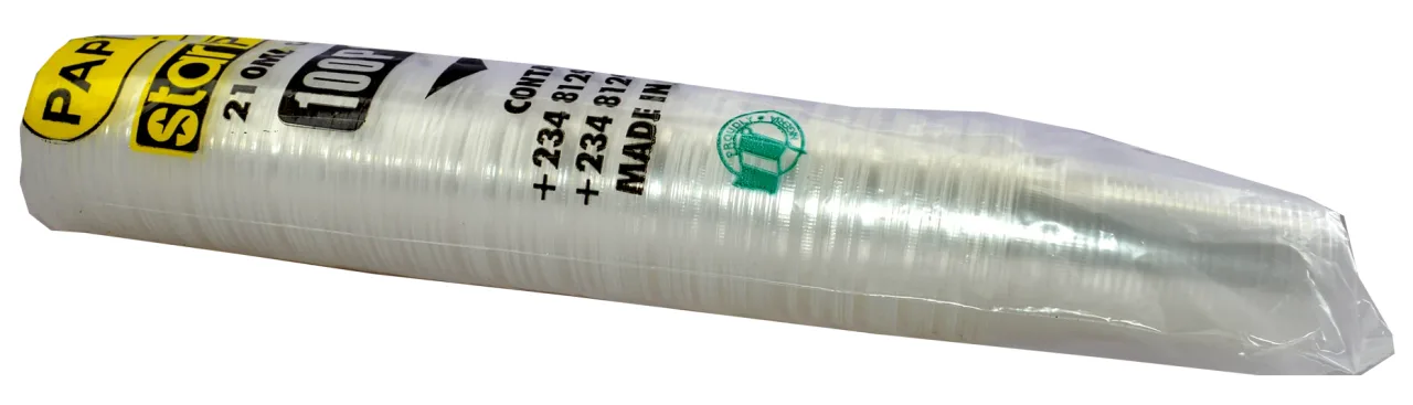 Disposable clear cups, 100 pieces