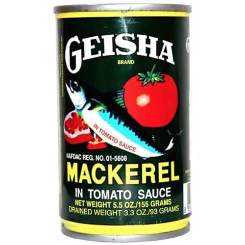 Geisha mackerel in tomato sauce, 155 g