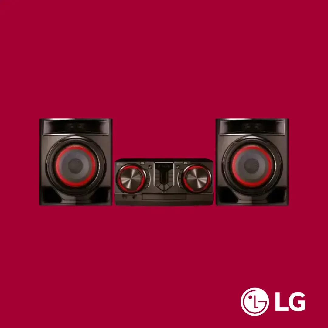 LG XBOOM CJ44 mini hi-fi with FM and CD, 480 W