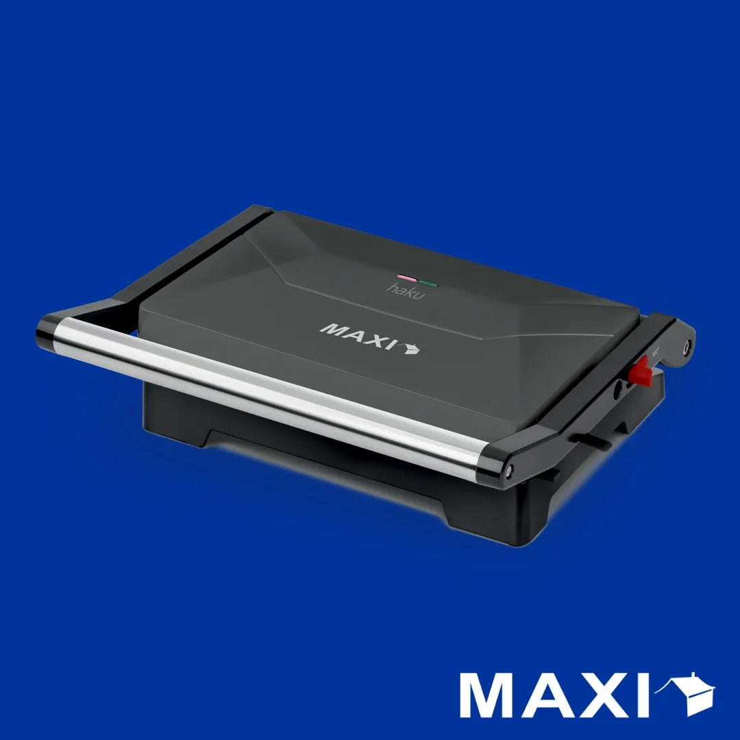Maxi contact grill and sandwich maker, 1000 W (1100PR)
