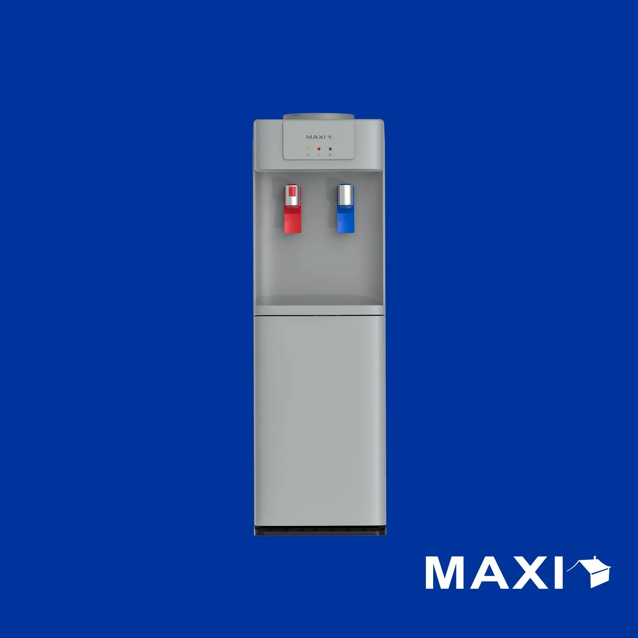 Maxi compressor water dispenser, 2 taps (2435S-W)