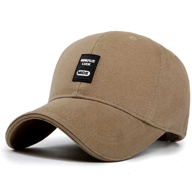 Men’s cotton baseball cap, adjustable