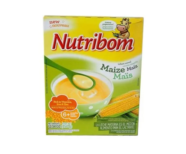 Nutribom infant cereal, maize