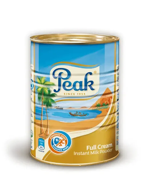Peak full cream milk powder, 380 g tin