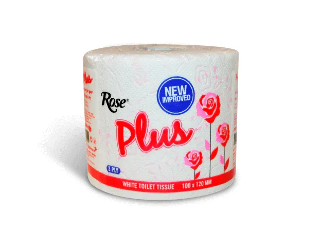 Rose Plus toilet rolls, 2-ply, 6 rolls