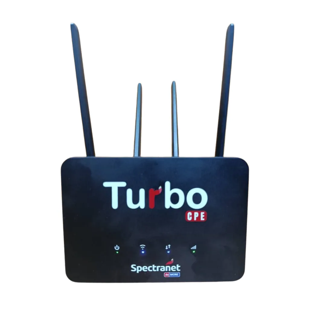 Spectranet Turbo 4G router with 300 GB