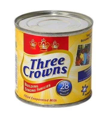 Three Crowns evaporated milk, 160 ml