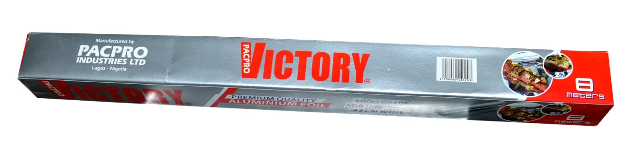 Victory aluminium foil, 8 m