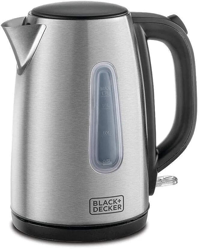 Black+Decker 1.7 L stainless steel cordless kettle JC450-B5
