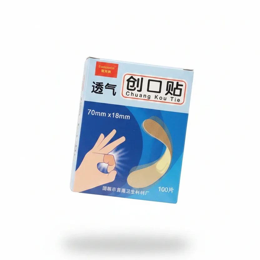 Breathable adhesive plasters, box of 100