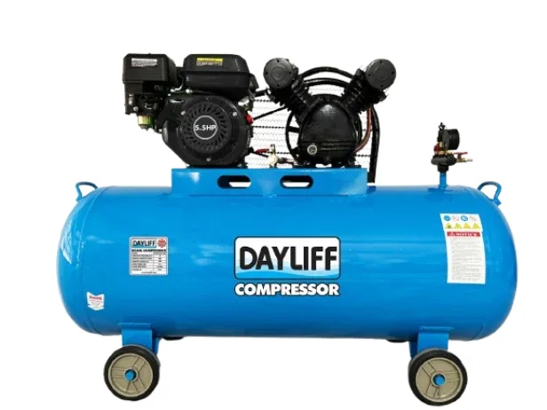 Dayliff DCOM250/100P petrol air compressor 100 L, 6.5 hp