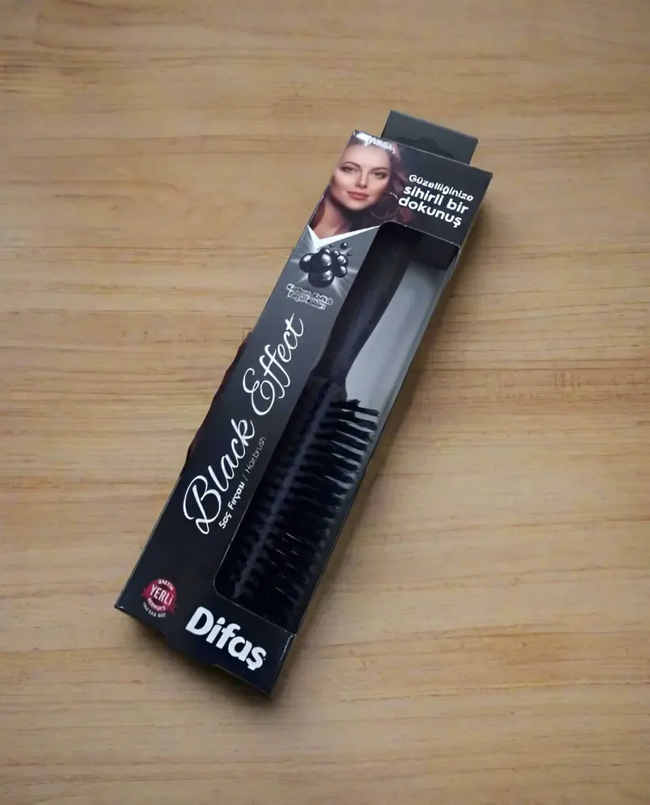 Difaş Black Effect Hairbrush