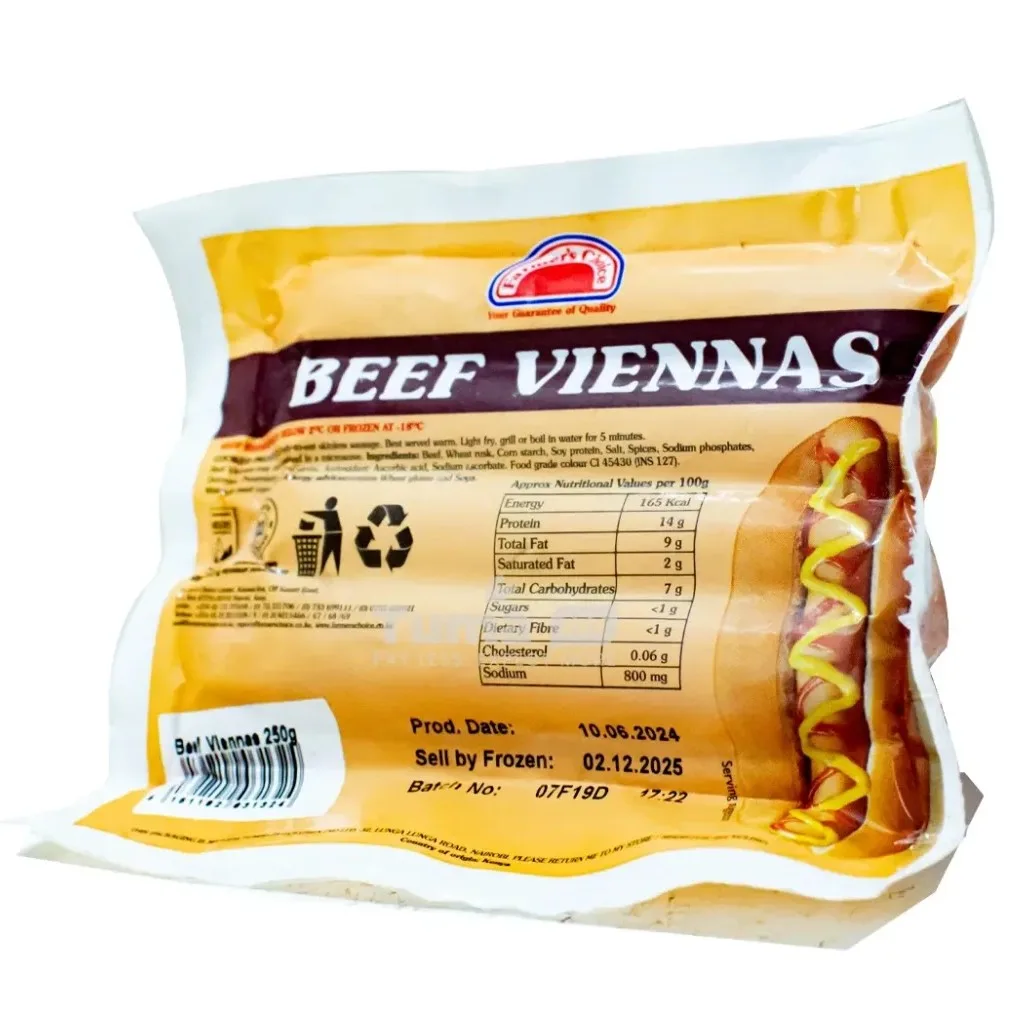 Farmer’s Choice Beef Viennas 500 g