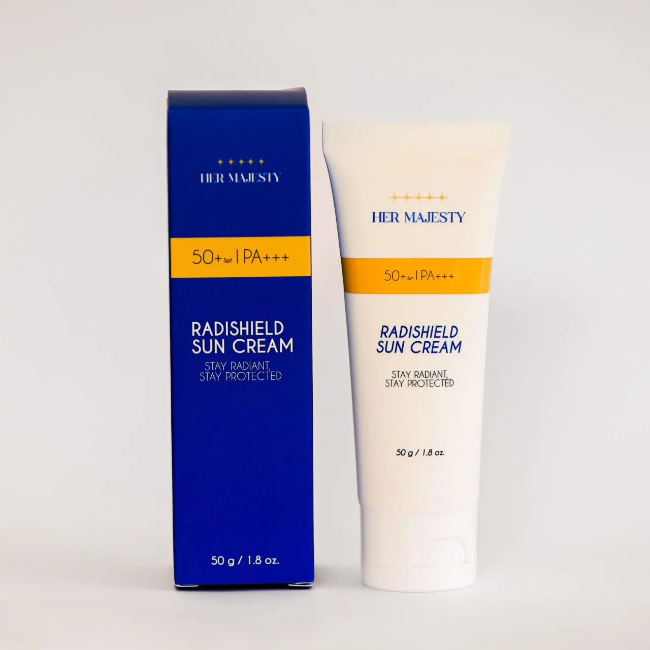 Her Majesty crème solaire Radishield