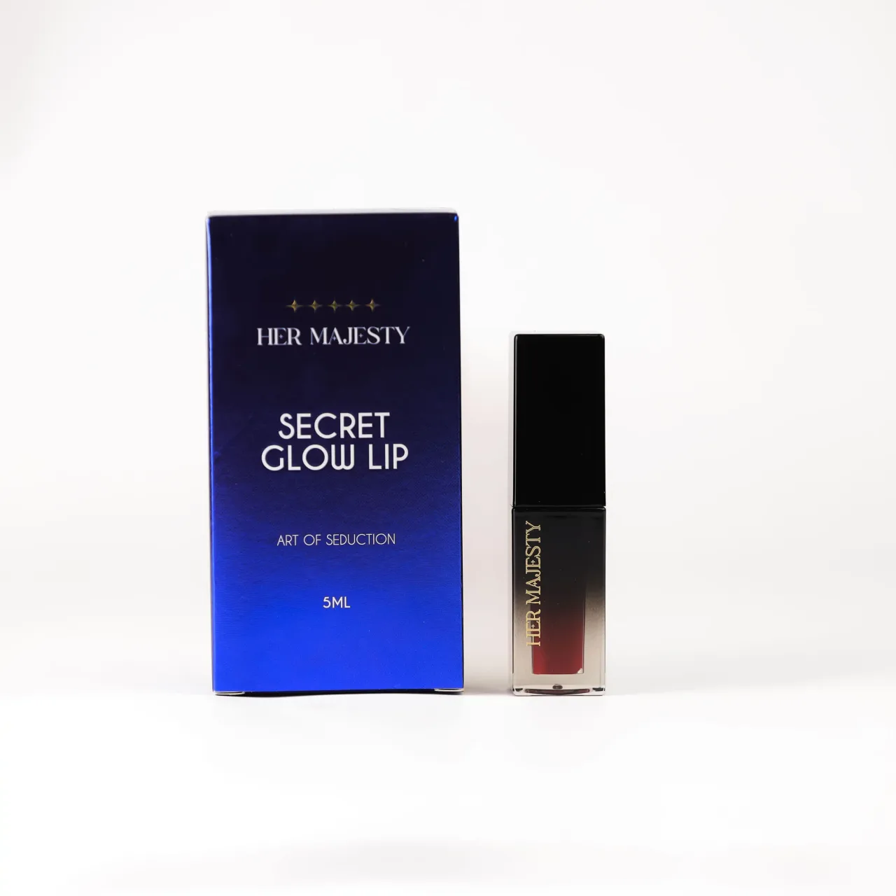 Her Majesty rouge à lèvres liquide mat Secret Glow