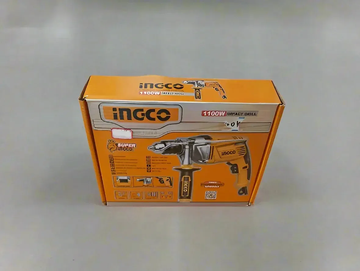 INGCO 1,100 W impact drill, 13 mm chuck