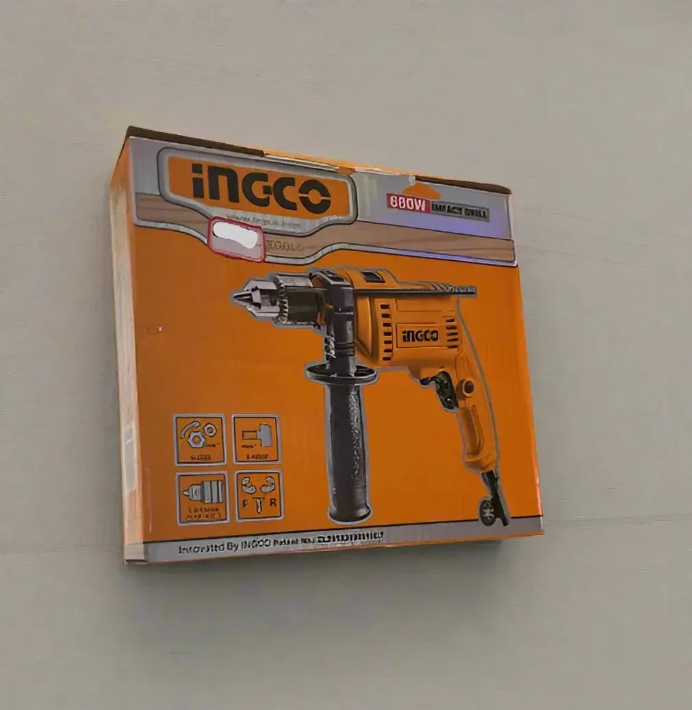 INGCO 680 W impact drill, 13 mm chuck
