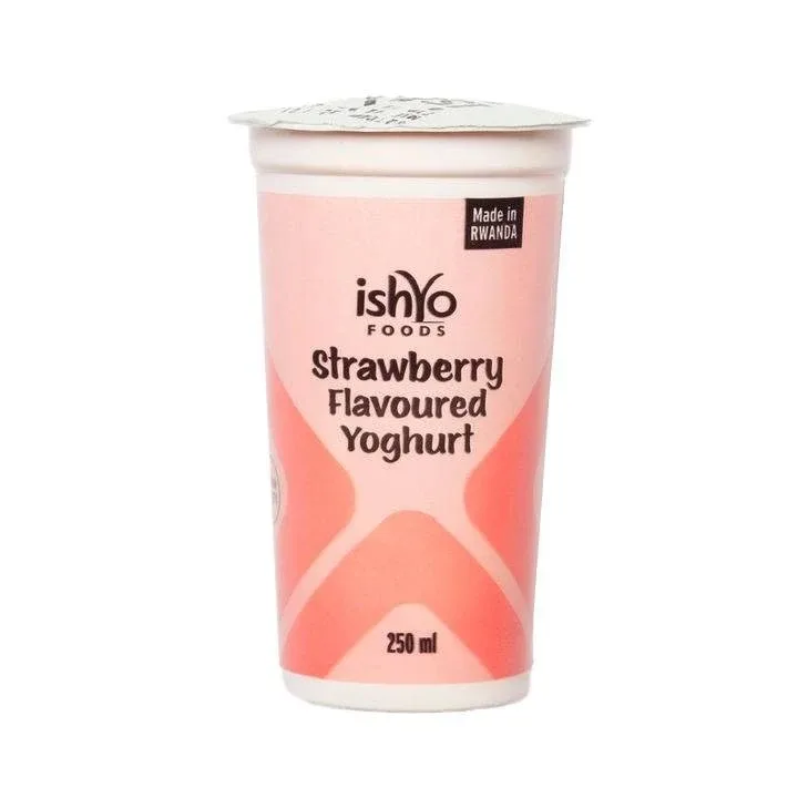 Yaourt à la fraise Ishyo 250 ml